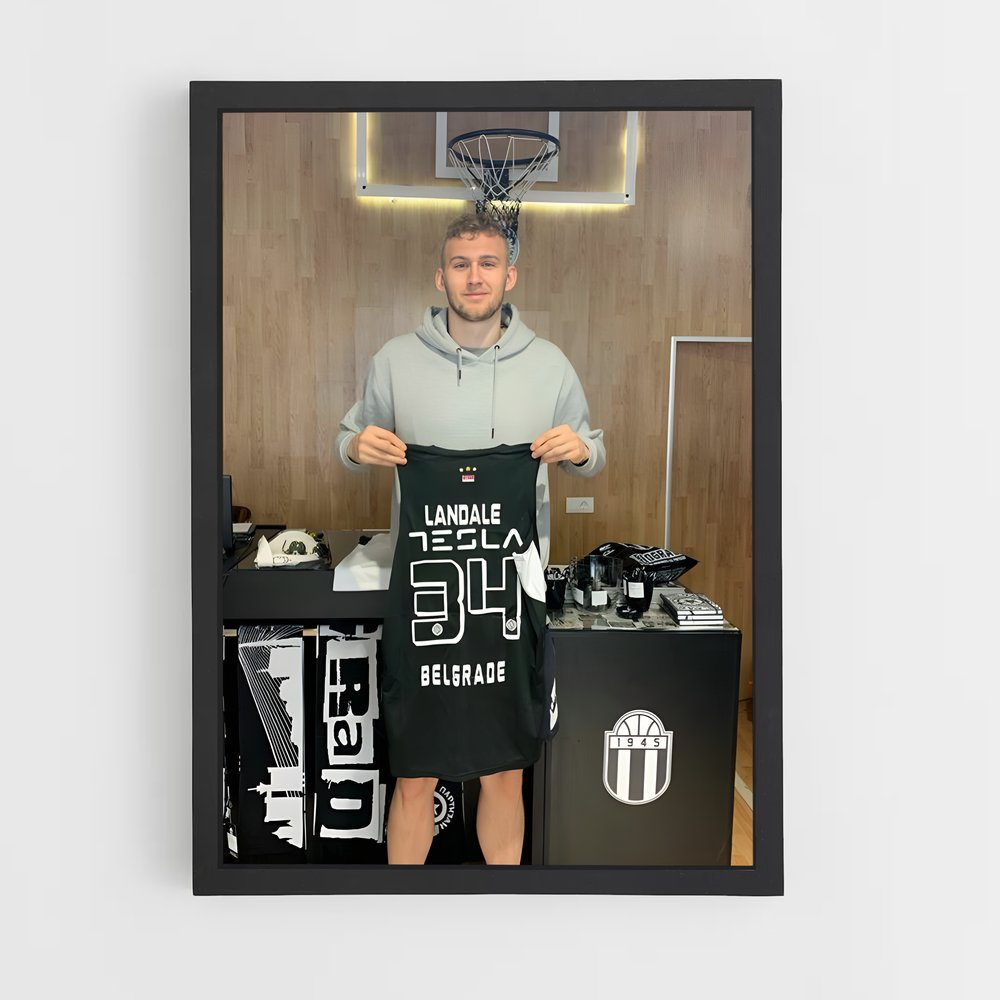 Poster T-shirt Legend – affiche Basketball (vue 2)